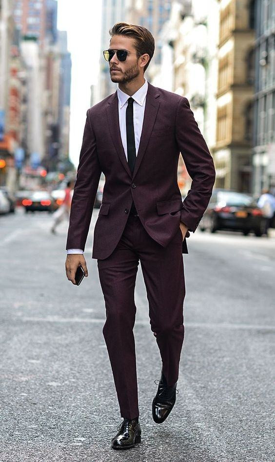 What Color Suit To Wear To A Wedding
 What colored shirt and tie should I wear with a burgundy