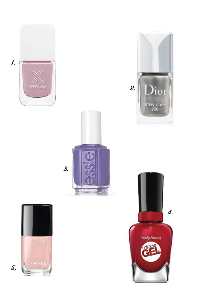 What Nail Colors Are In Right Now
 My Top 5 Nail Polish Shades Right Now Katherine