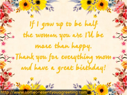 What To Write In A Birthday Card For Mom
 Birthday Wishes for Mom What to Write in a Card – Someone