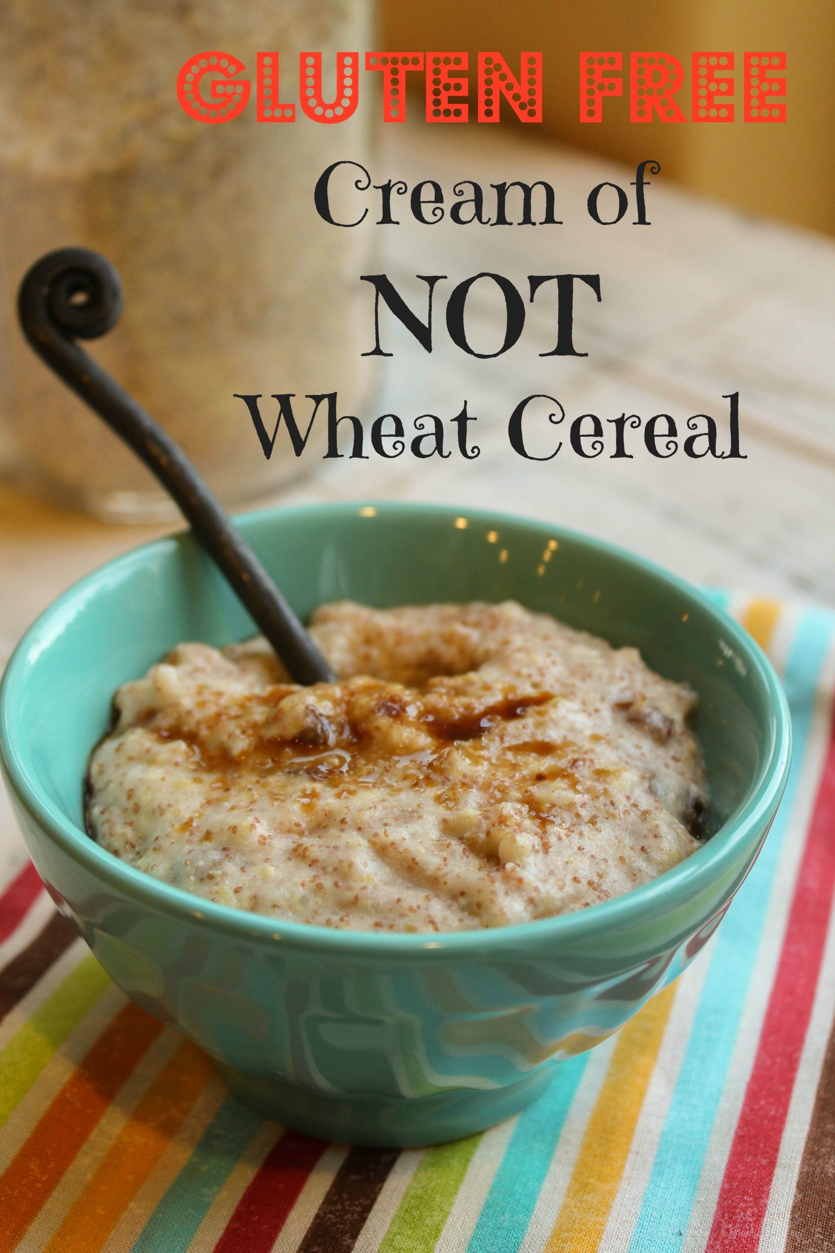 Wheat And Dairy Free Recipes
 Gluten Free Cream of Wheat Hot Cereal Tessa the