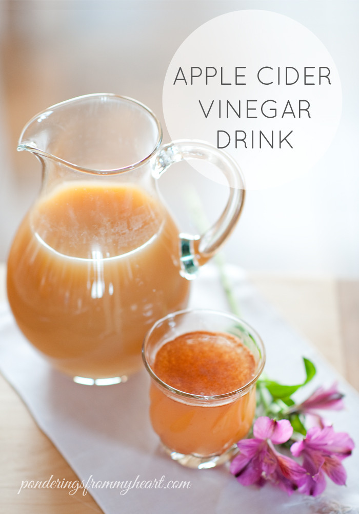 When To Drink Apple Cider Vinegar
 Apple Cider Vinegar Drink