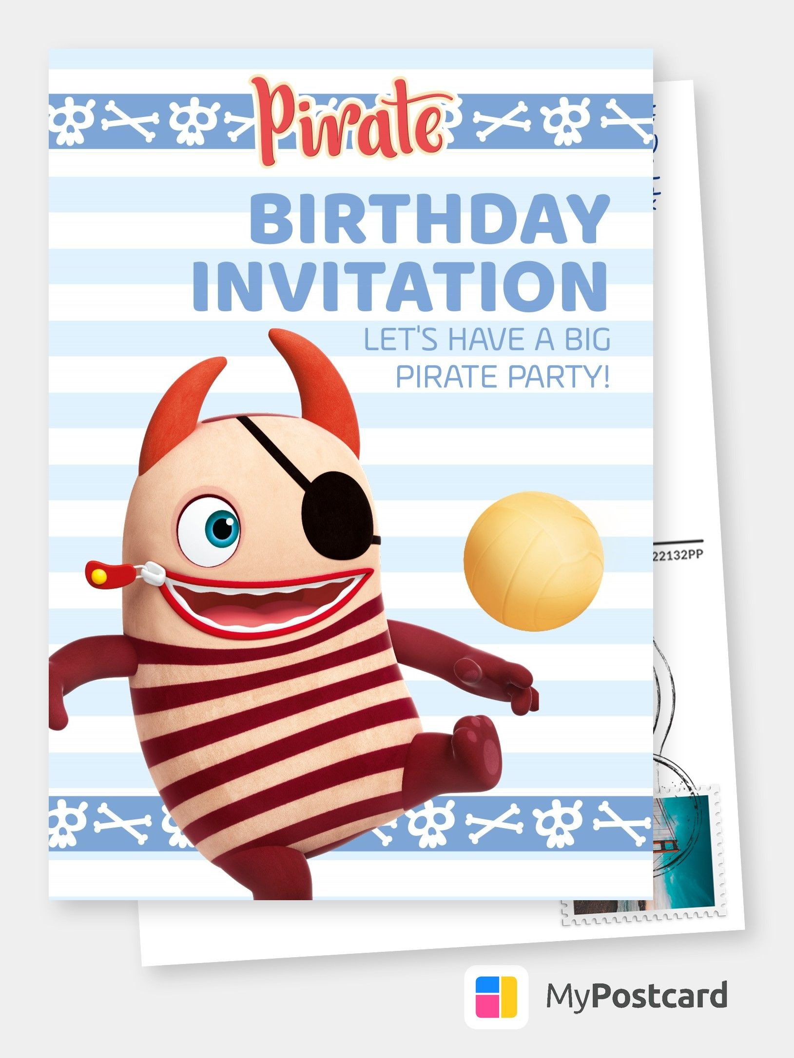 When To Send Birthday Invitations
 Pirate party Invitation Cards & Quotes 💌📬