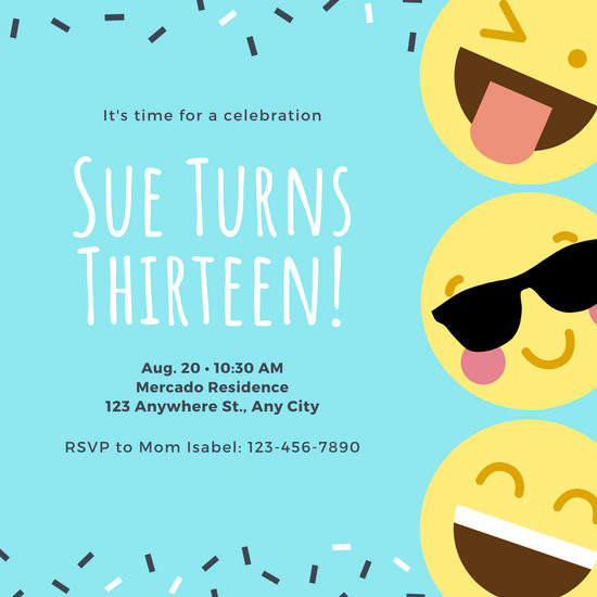 When To Send Birthday Invitations
 Customize 1 291 Birthday Invitation templates online Canva