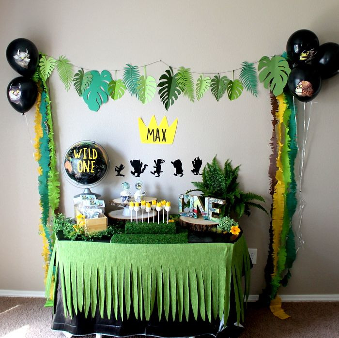 Where The Wild Things Are Birthday Party Supplies
 Wild Thing Decoration Package With images