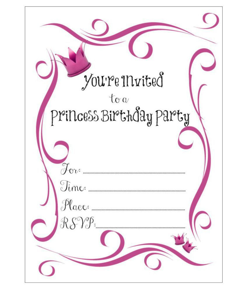 Where To Buy Birthday Invitations
 Birthday invitation Metallic cards for Boy s and Girl s