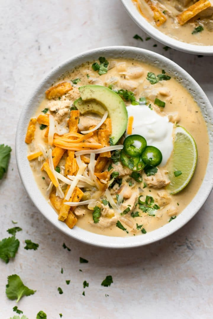 White Chili Recipes Chicken
 Creamy White Chicken Chili • Salt & Lavender