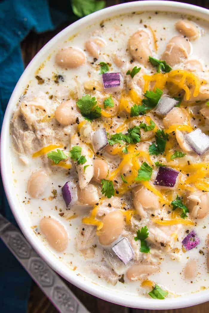 White Chili Recipes Chicken
 Creamy White Chicken Chili – Lemon Tree Dwelling