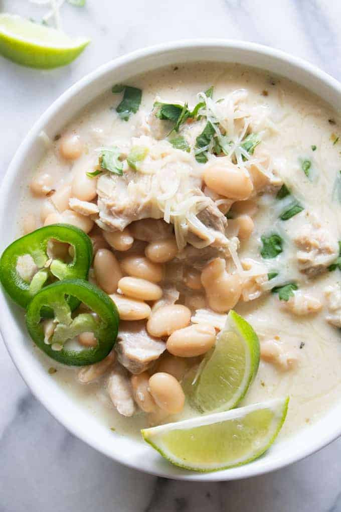 White Chili Recipes Chicken
 Creamy White Chicken Chili