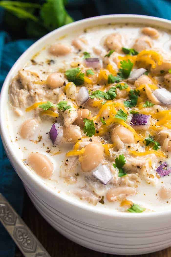 White Chili Recipes Chicken
 Creamy White Chicken Chili – Lemon Tree Dwelling