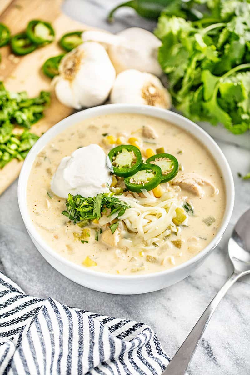 White Chili Recipes Chicken
 Easy White Chicken Chili DONTLY