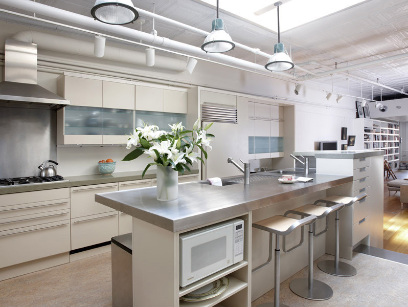 White Contemporary Kitchen
 What s Hot in the Kitchen Trends to Watch For In 2013