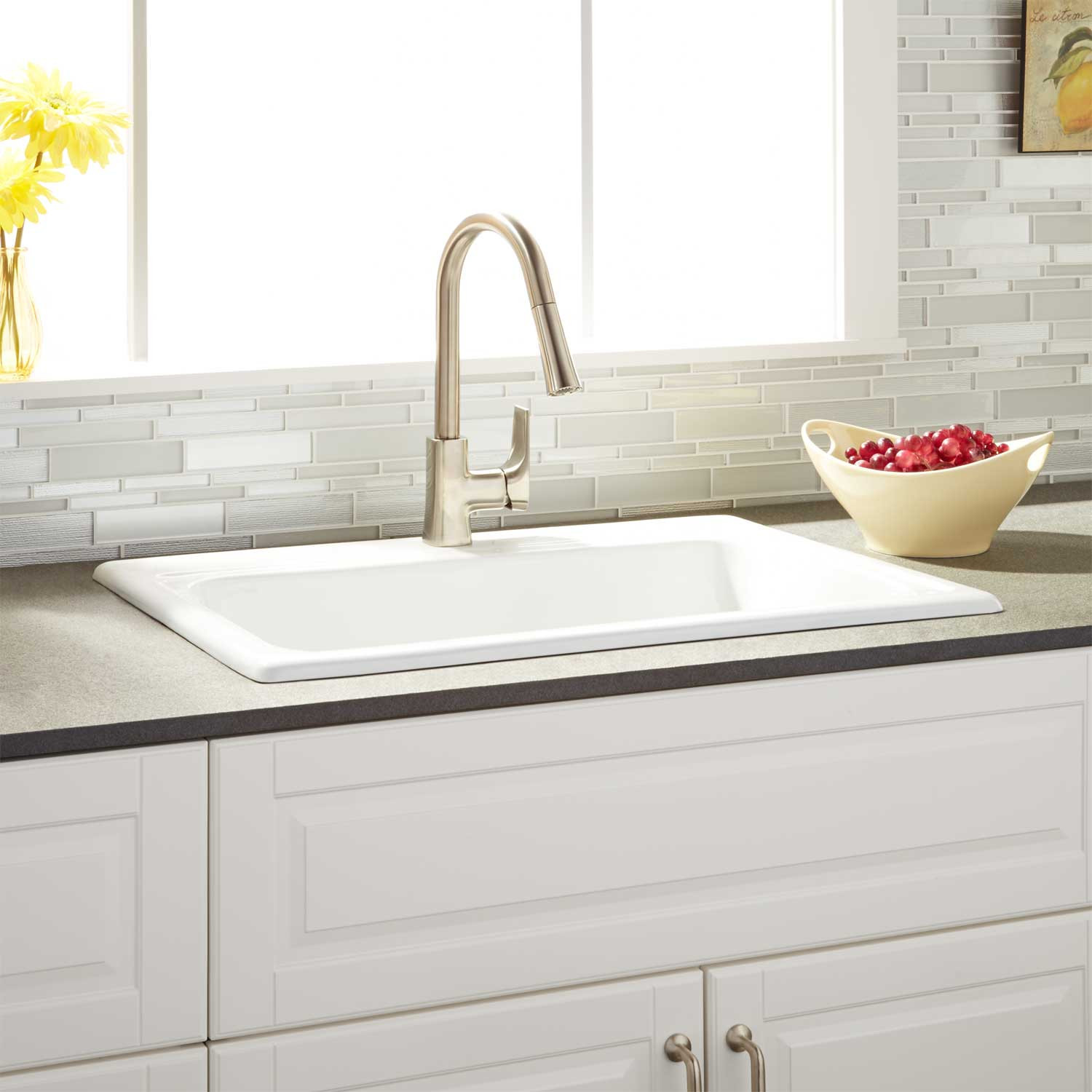 23 White Drop In Kitchen Sinks Home, Family, Style and Art Ideas
