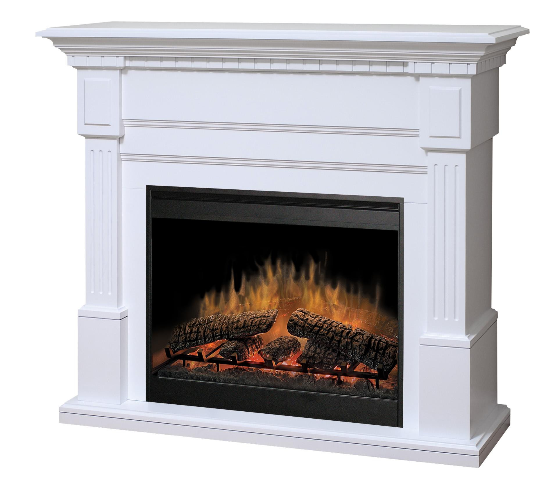 White Electric Fireplace
 Es White Electric Fireplace by Dimplex