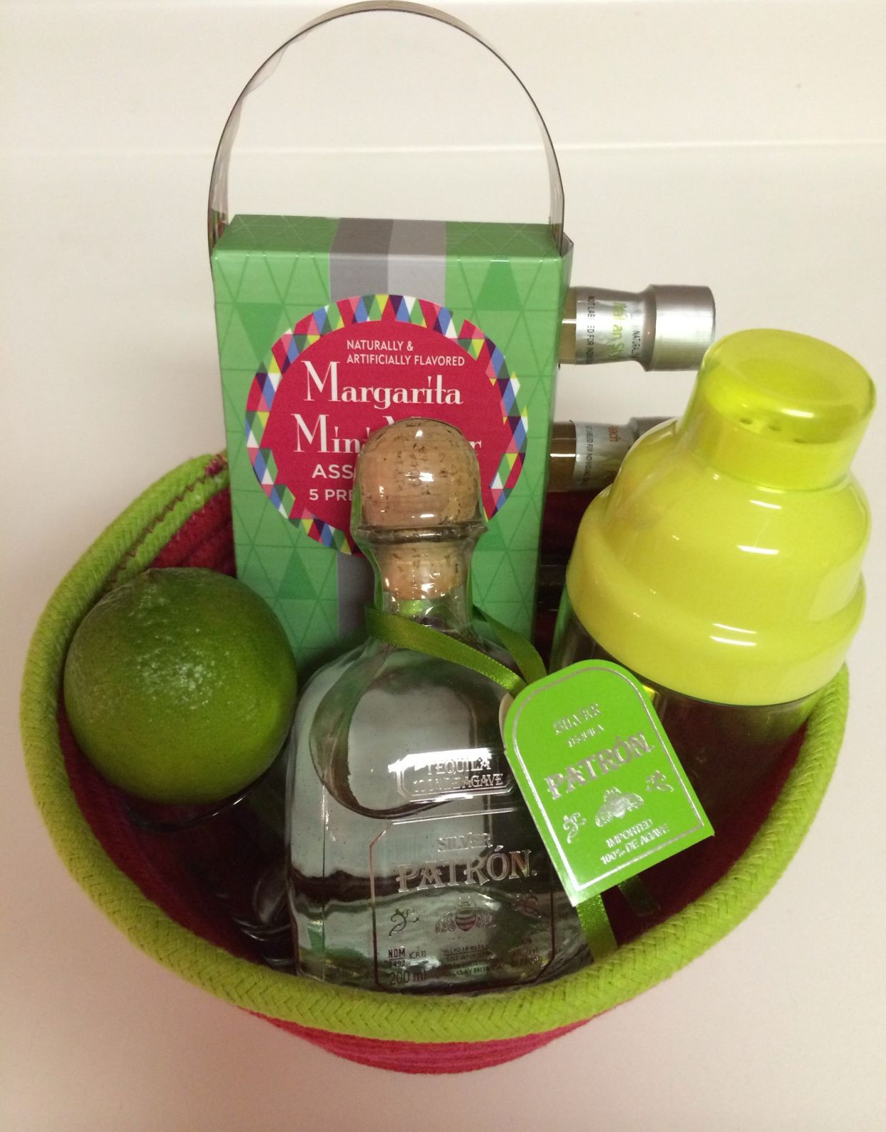 White Elephant Gift Basket Ideas
 DIY Margarita Mix Basket