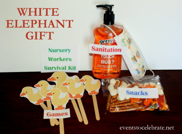 White Elephant Gifts For Kids
 white elephant ideas Archives events to CELEBRATE