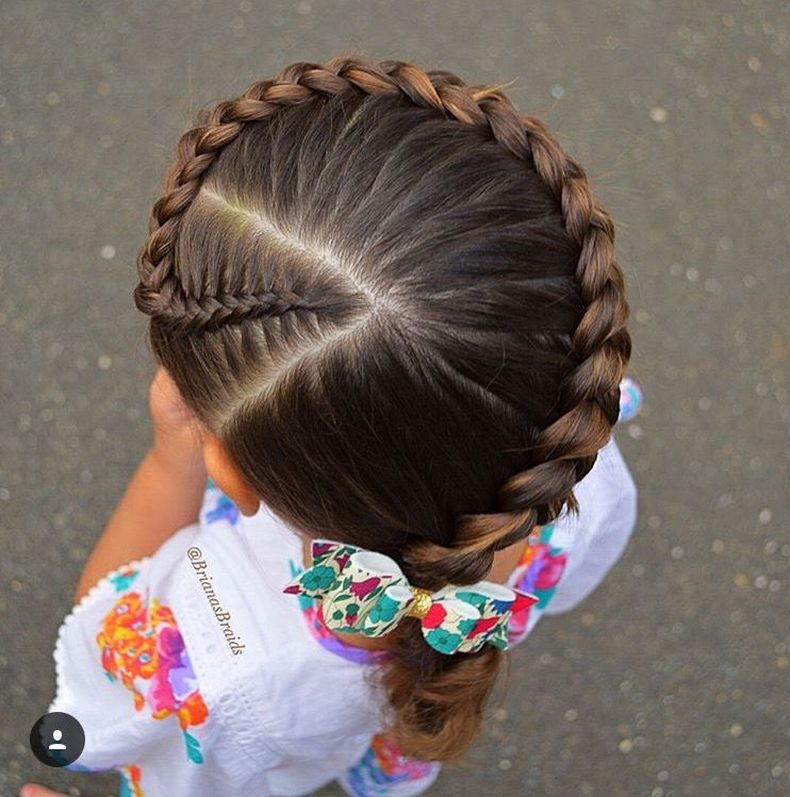 White Hair In Children
 Little White Girl Braids