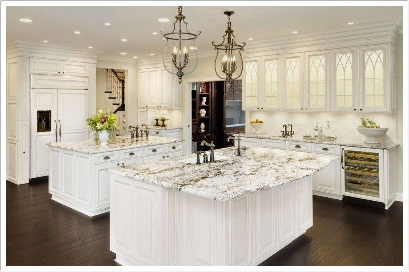 White Ice Granite Kitchen
 White Ice Granite