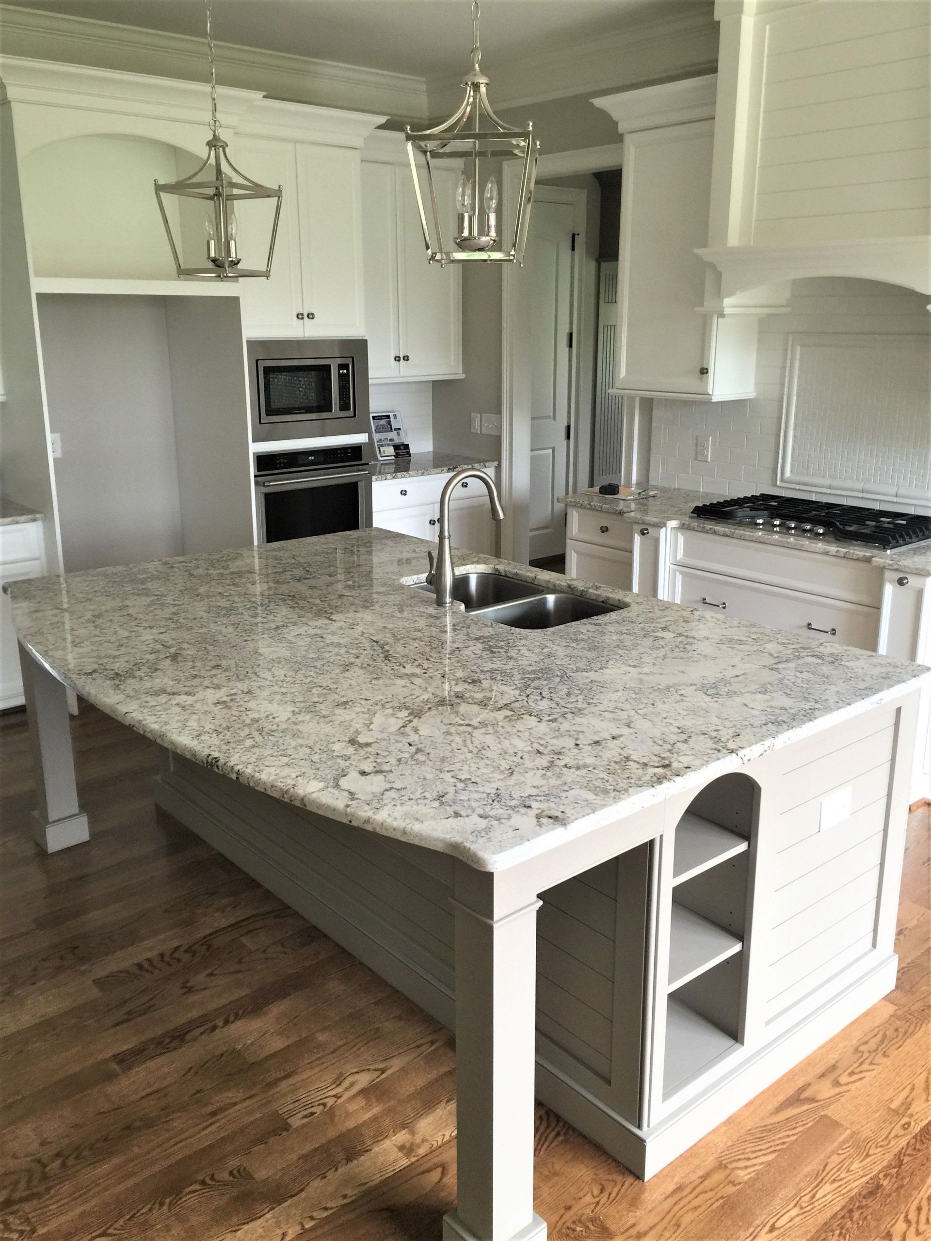 White Ice Granite Kitchen
 White Ice Granite