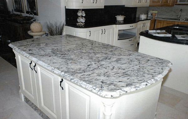 White Ice Granite Kitchen
 White Ice Granite