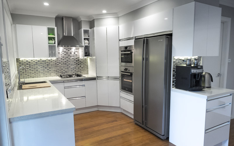 White Kitchen Bench
 Concrete Kitchen Benchtops — Concrete Benchtops Canberra