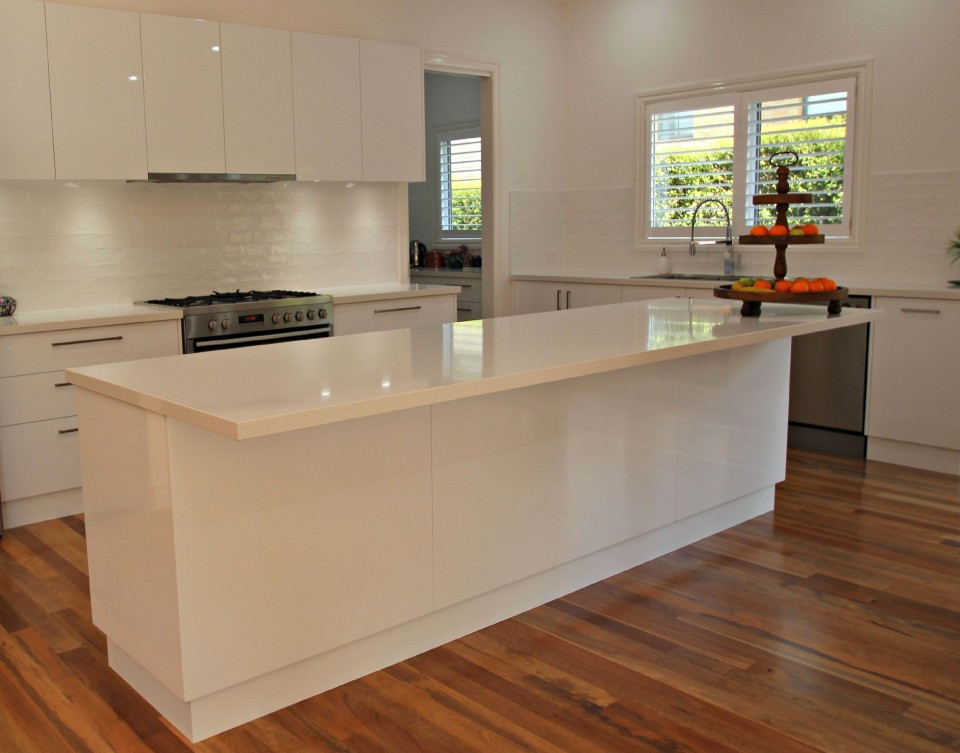 White Kitchen Bench
 White Kitchen Island Bench Matthews Joinery