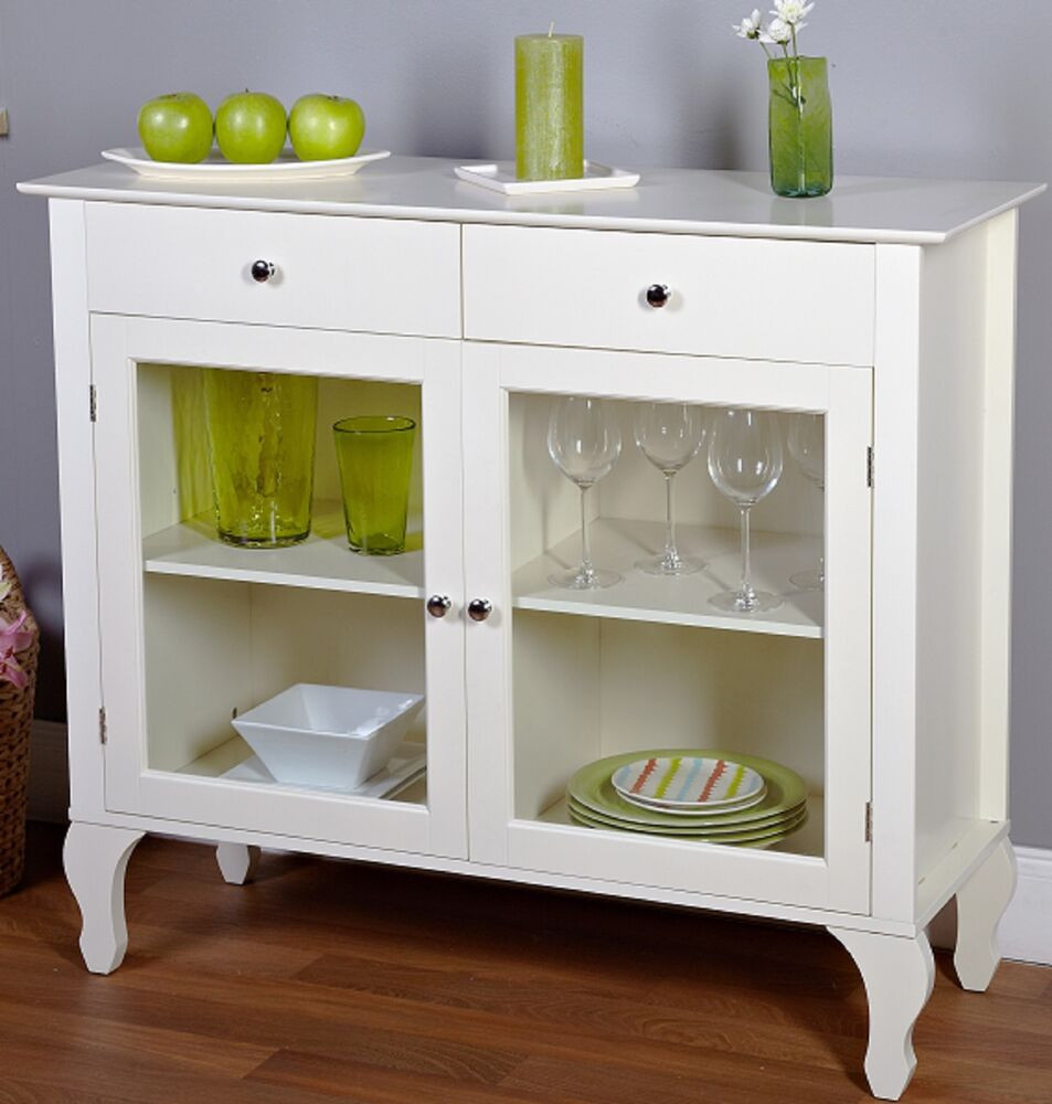 White Kitchen Storage
 Vintage Buffet Cabinet White Antique Kitchen Storage