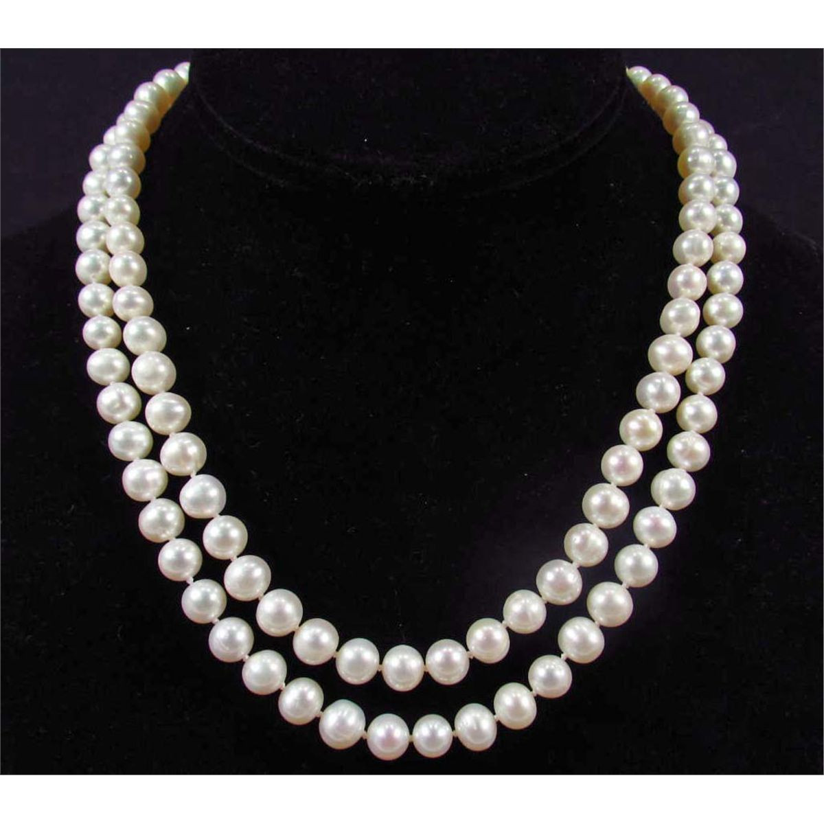 White Pearl Necklace
 WHITE PEARL NECKLACE