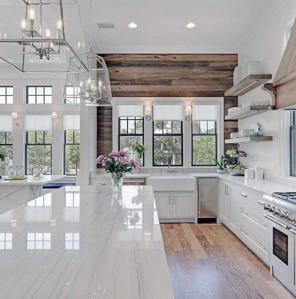 White Rustic Kitchen
 Top 60 Best Rustic Kitchen Ideas Vintage Inspired