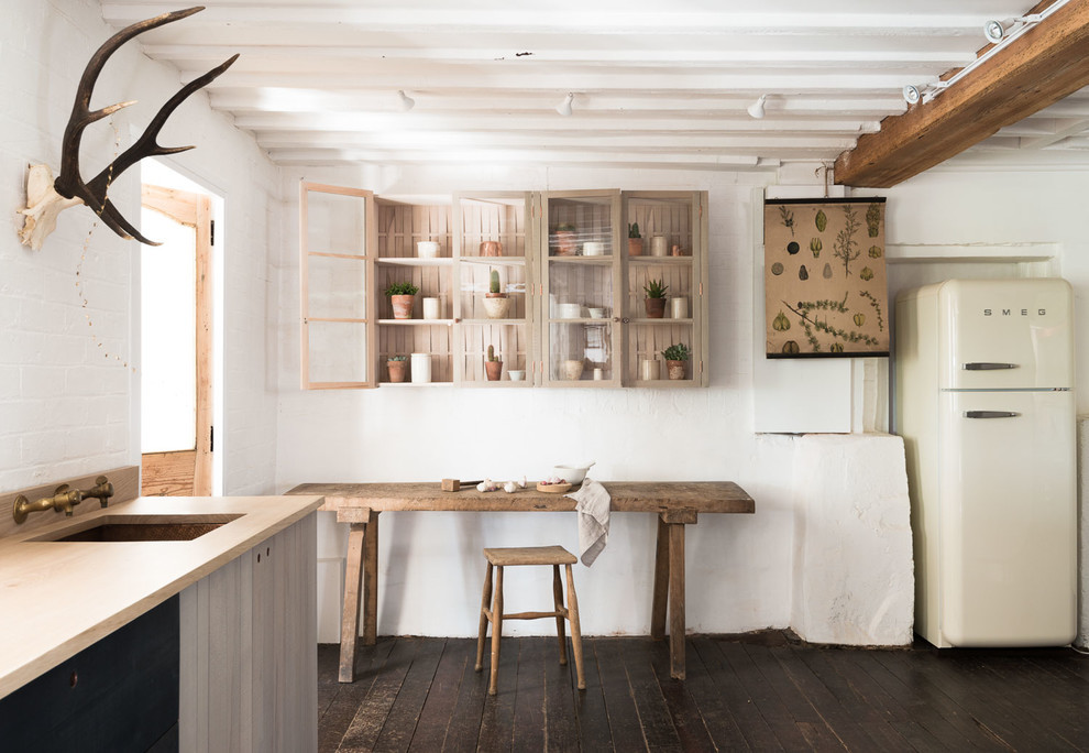 White Rustic Kitchen
 Beautiful Modern Rustic Kitchen Design By deVOL