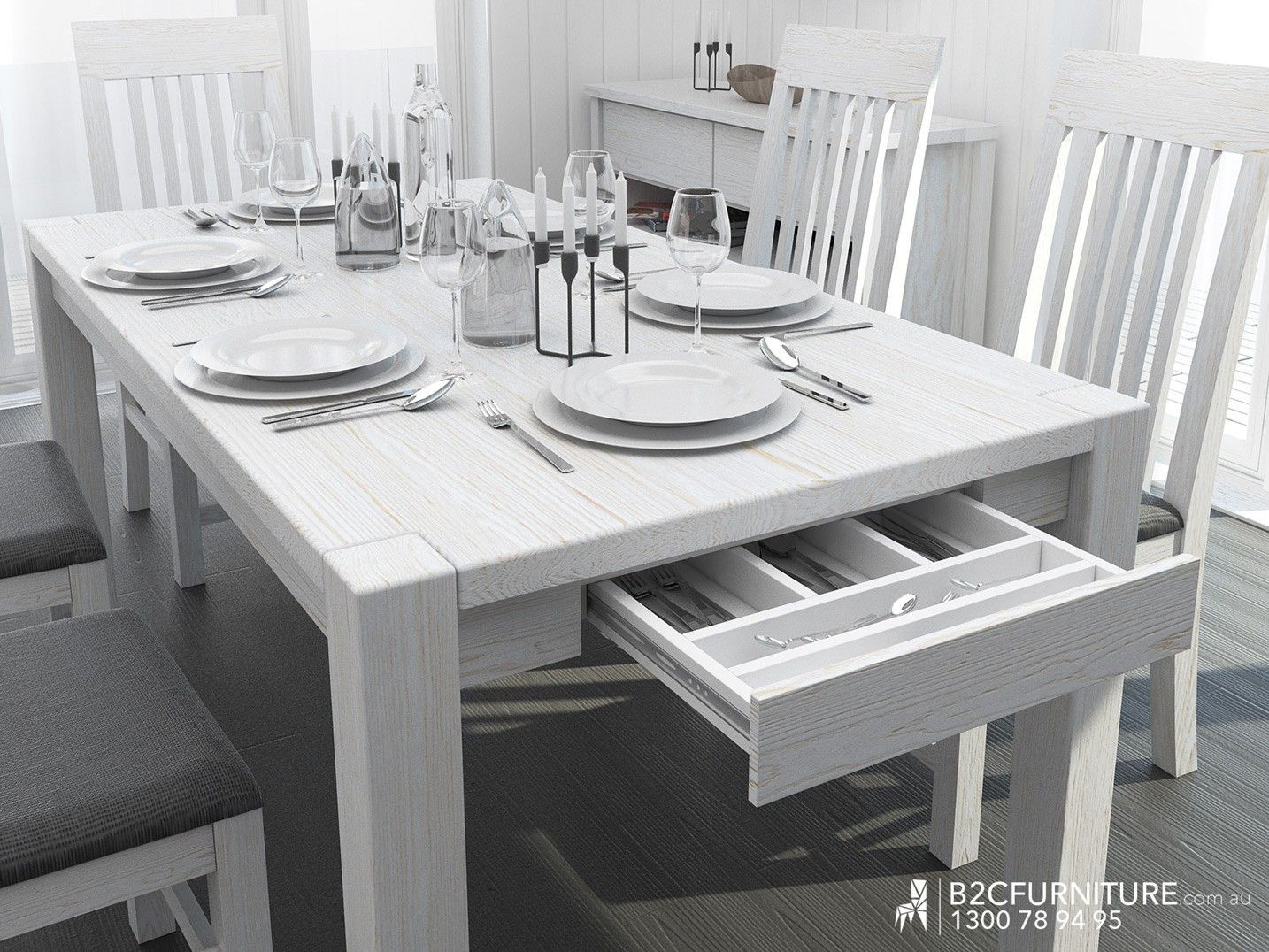 White Washed Kitchen Tables
 White wash dining table survival whitewash kitchen table