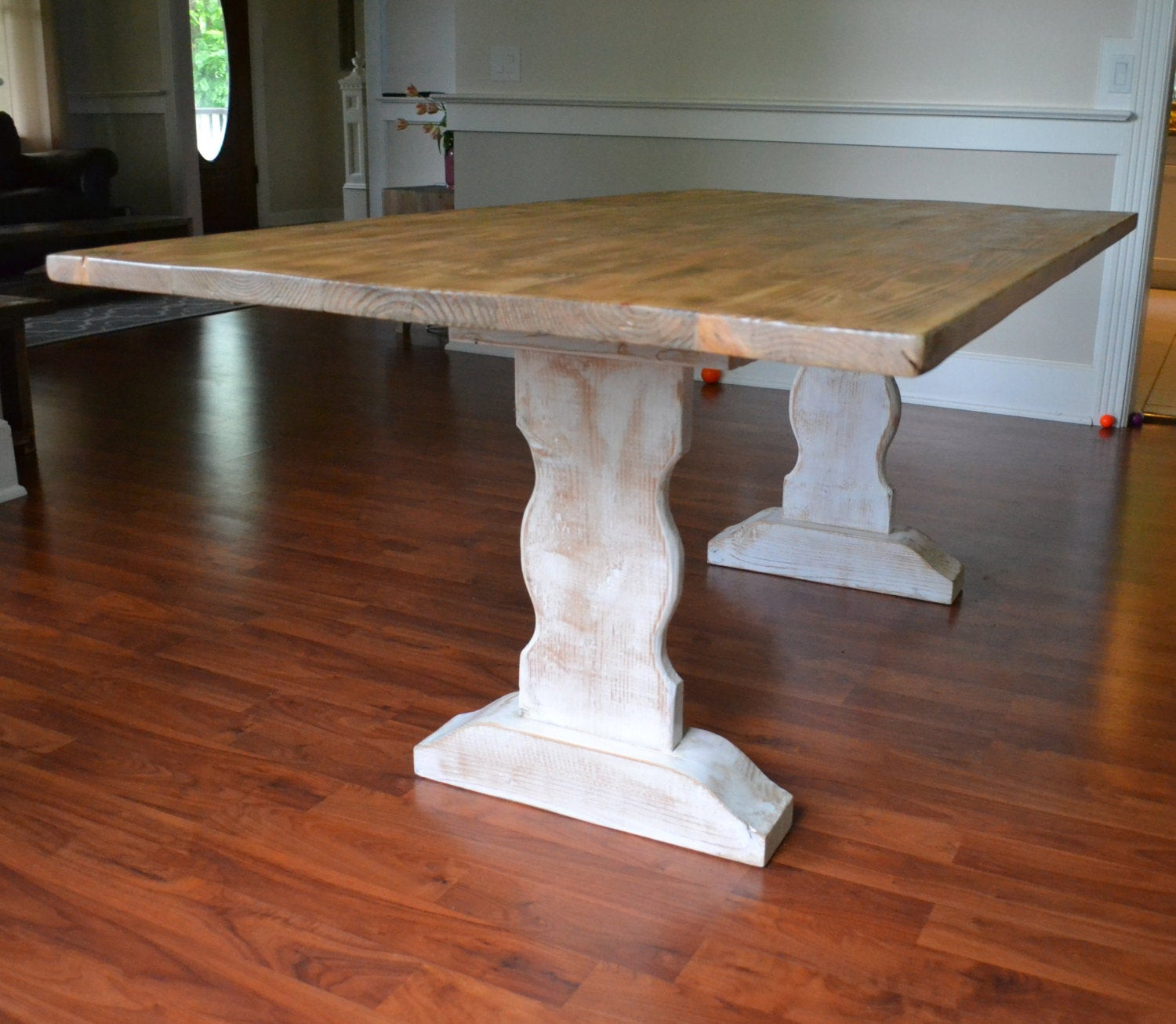 White Washed Kitchen Tables
 Farm Table Reclaimed Wood Dining Table Whitewash Dining