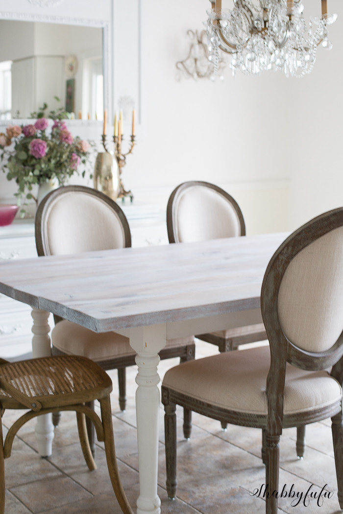 White Washed Kitchen Tables
 How To Whitewash A Farmhouse Table In 30 Minutes