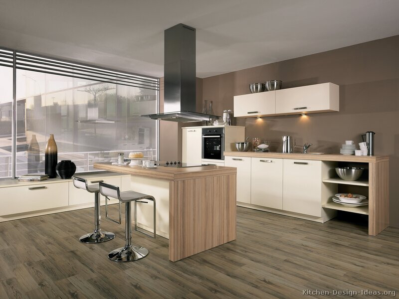 White Wood Kitchen Cabinets
 of Kitchens – Style Modern Kitchen Design