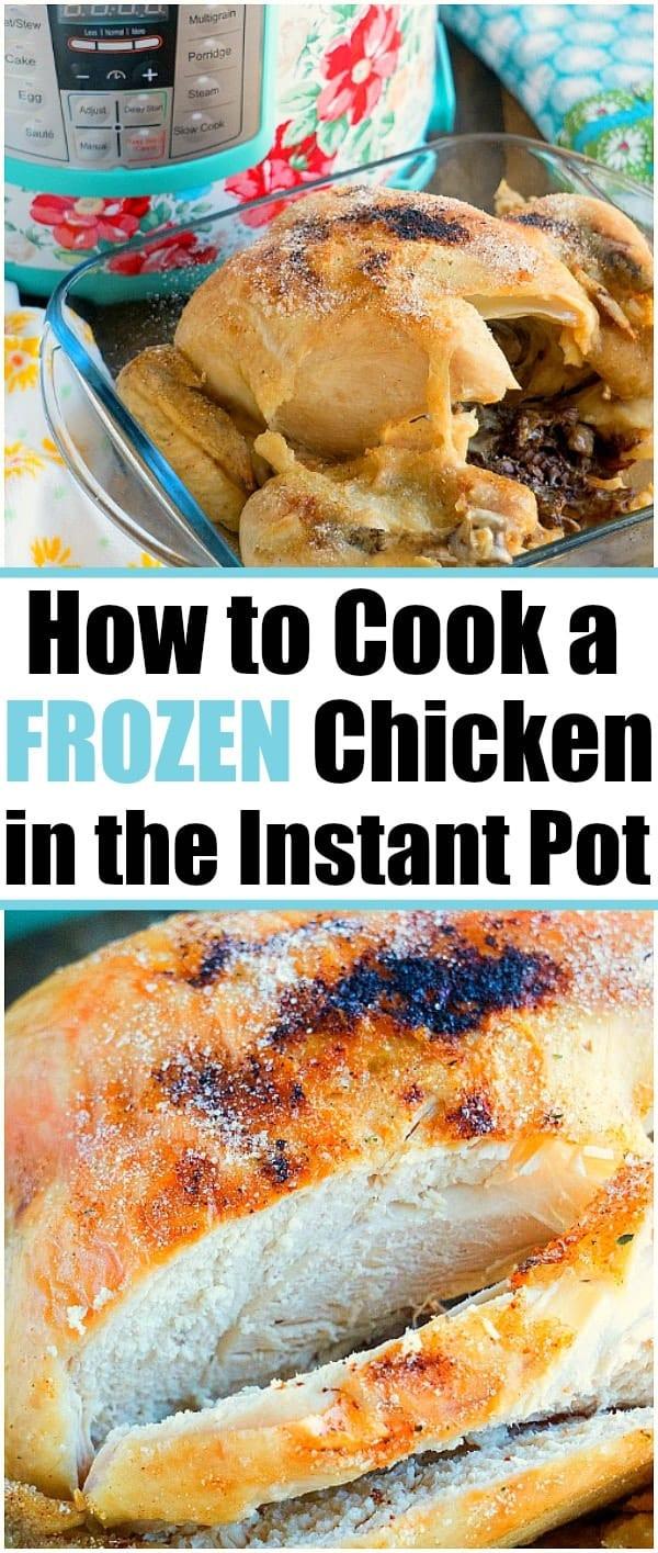 Whole Chicken Pressure Cooker
 Pressure Cooker Frozen Whole Chicken · The Typical Mom