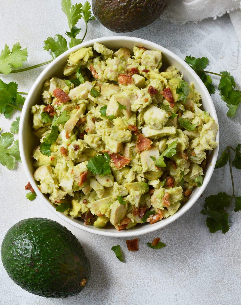 Whole Foods Chicken Salad
 Bacon Avocado Chicken Salad Whole30 Recipe WonkyWonderful