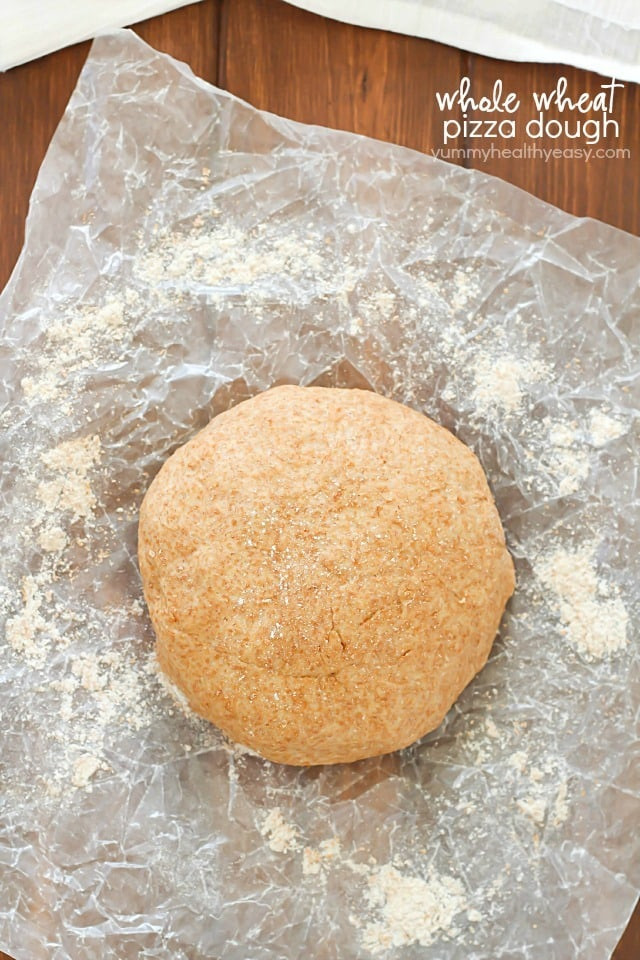 Whole Wheat Pizza Dough Recipe
 Easy Whole Wheat Pizza Dough Yummy Healthy Easy