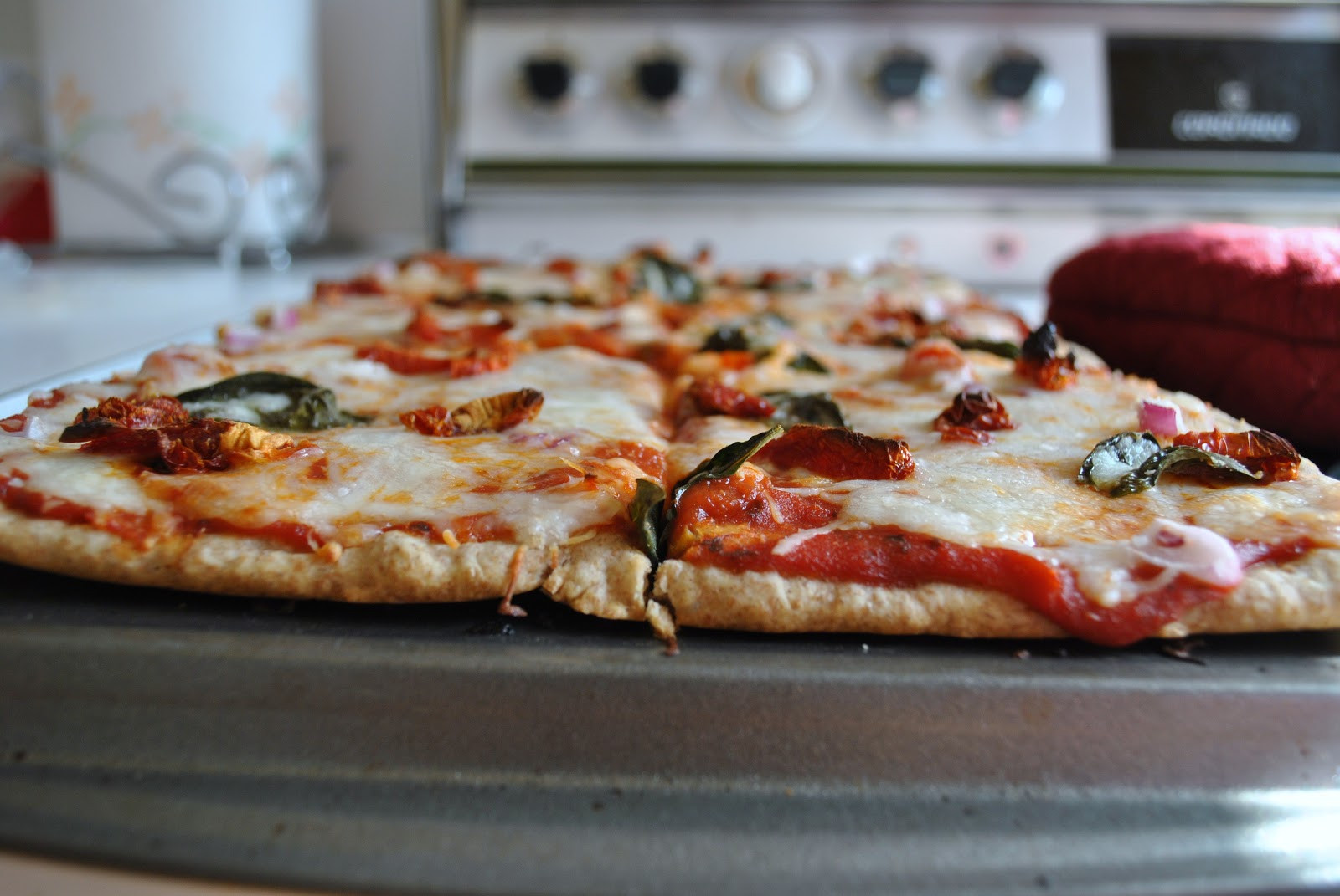 Whole Wheat Pizza Dough Recipe
 Kristin in Her Kitchen No Yeast Pizza Dough with Whole Wheat