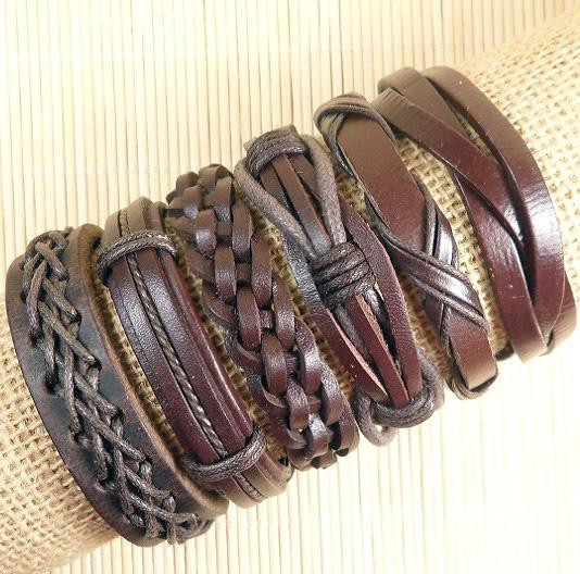 Wholesale Leather Bracelets
 Handmade Wholesale Vintage Leather Bracelets For Women