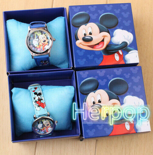 Wholesale Party Favors Kids
 wholesale lovely blue mickey Children Wristwatch Watches