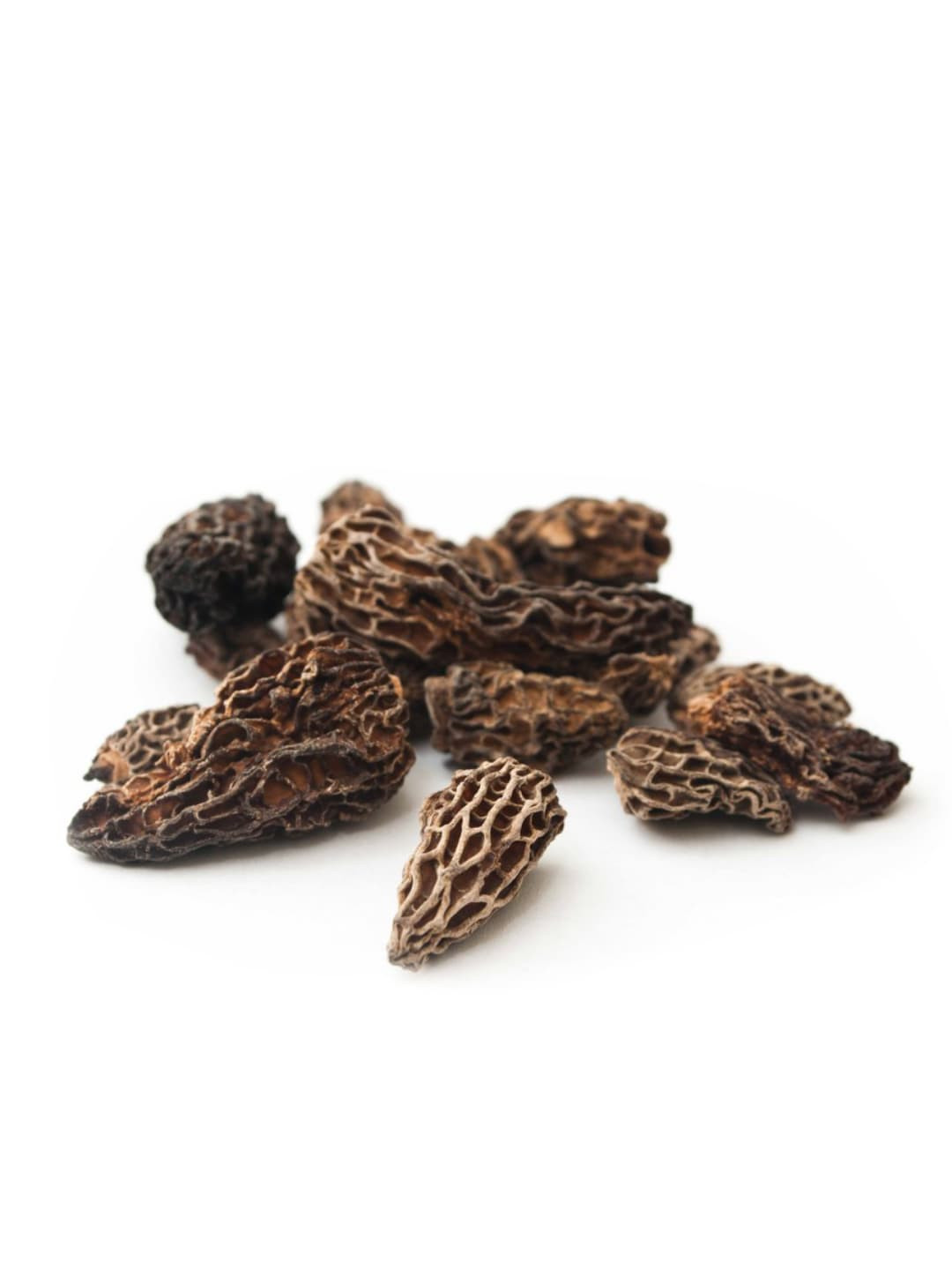 Wild Morel Mushrooms
 Dried Wild Morel Mushrooms