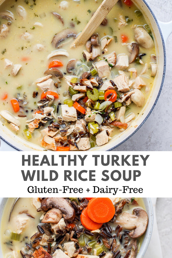 Wild Rice Turkey Soup
 Leftover Turkey Wild Rice Soup The Wooden Skillet