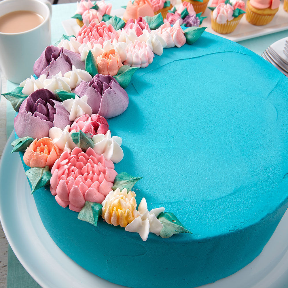 Wilton Birthday Cakes
 Flower Birthday Cake