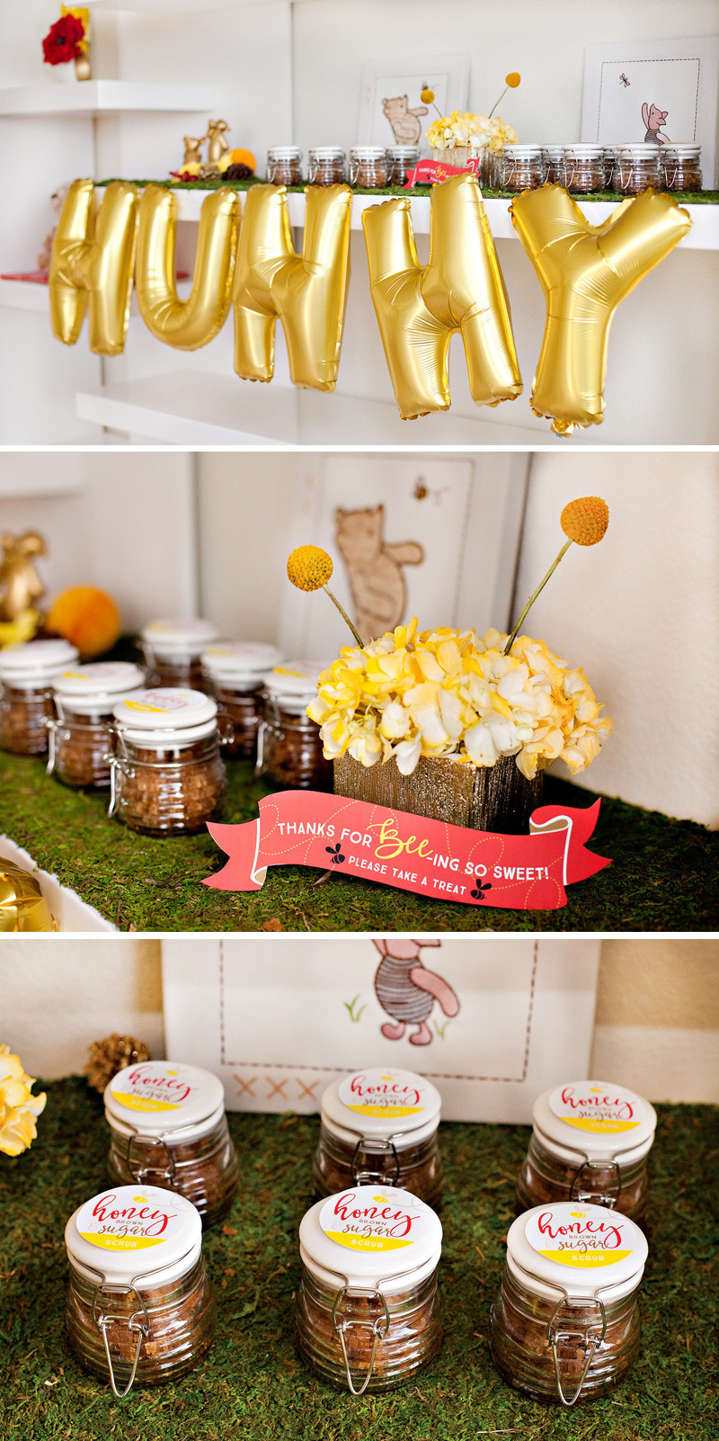 Winnie The Pooh Baby Shower Decorations Ideas
 Classic Modern Winnie the Pooh Baby Shower Hostess