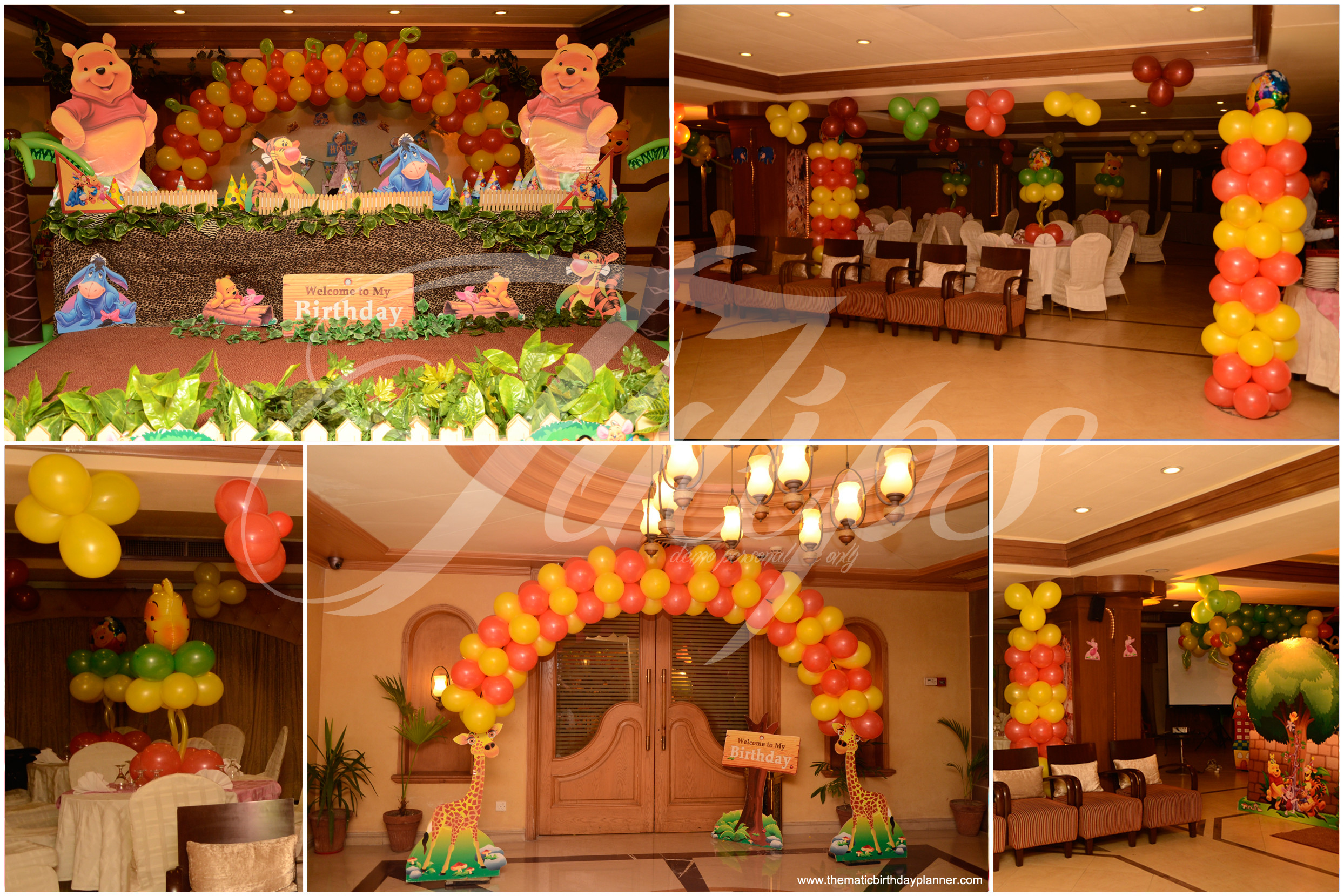 Winnie The Pooh Birthday Decorations
 Gallary