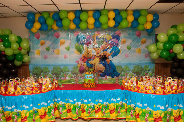 Winnie The Pooh Birthday Party Decorations
 Winnie the pooh Birthday Party Ideas