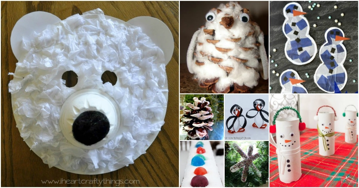 Winter Craft For Kids
 30 Fun Winter Crafts To Keep Your Kids Busy Indoors When