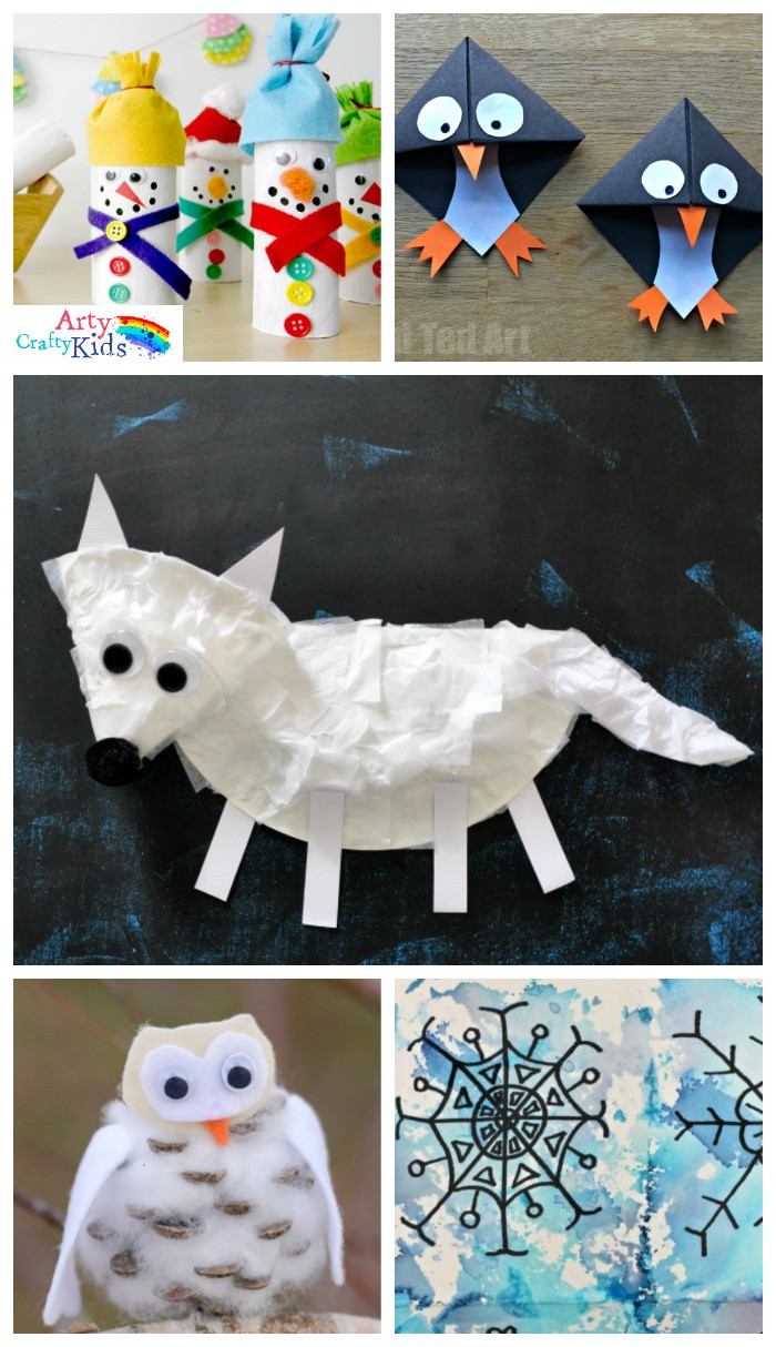 Winter Craft For Kids
 16 Easy Winter Crafts for Kids Arty Crafty Kids