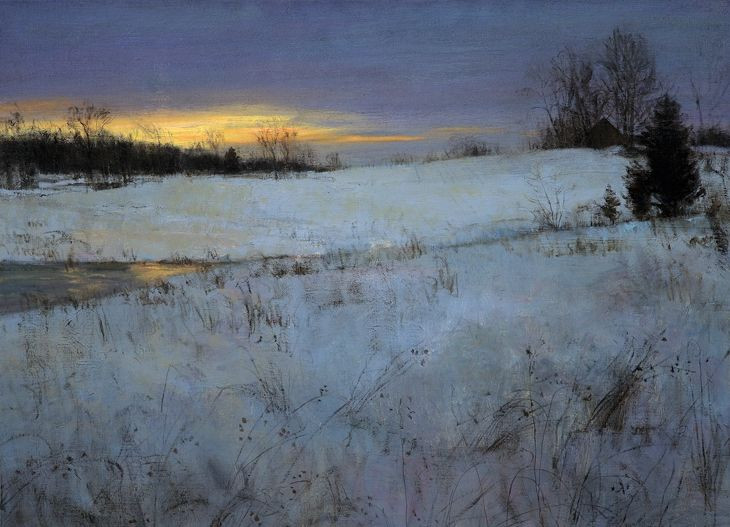 Winter Landscape Painting
 Heart warming Winter Landscapes That Will Melt The Chill