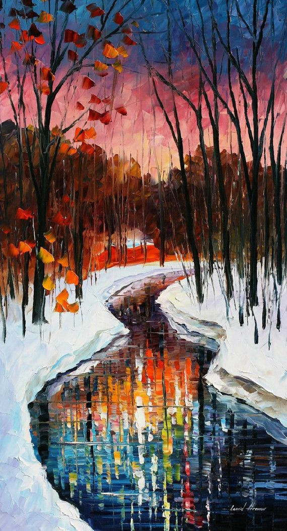 Winter Landscape Painting
 Heart warming Winter Landscapes That Will Melt The Chill