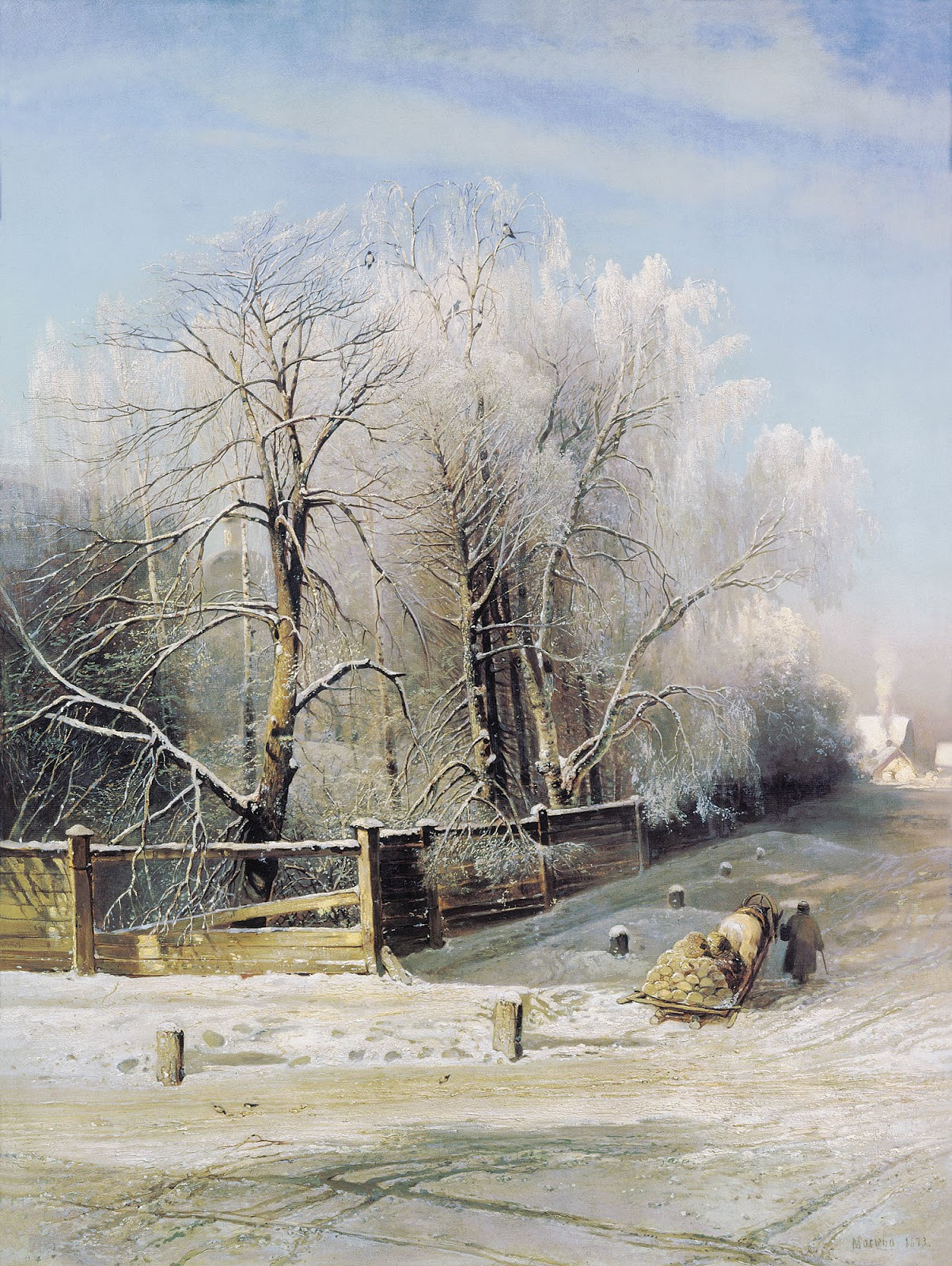 Winter Landscape Paintings
 The Glory of Russian Painting Alexei Savrasov ctd